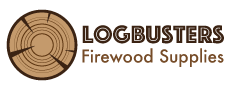 Logbusters, firewood logs logo
