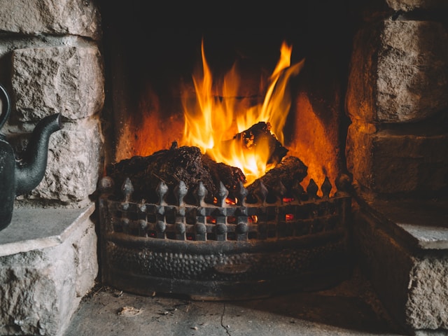 Dry peat for fires